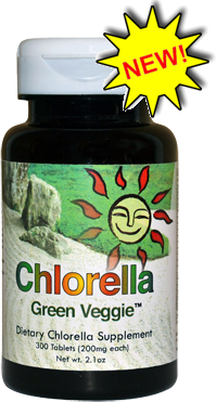 chlorella green veggie